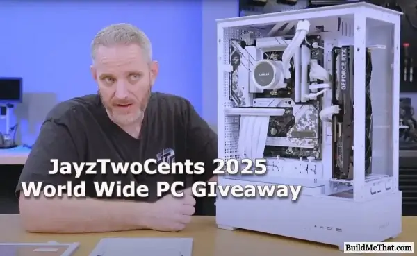 JayzTwoCents 2025 World Wide Gaming PC Giveaway