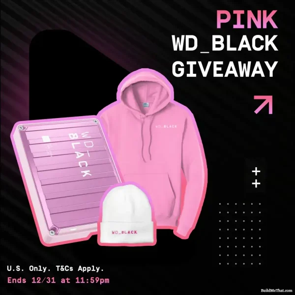 WD BLACK 6TB Game Drive Giveaway