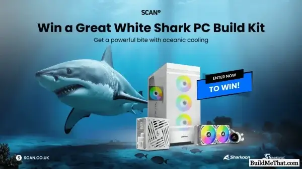 Great White Shark PC Build Kit Giveaway (01/18/2025)