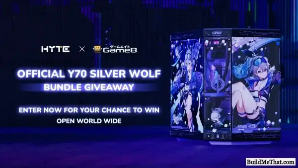 HYTE Y70 Silver Wolf PC Case Giveaway (01/07/2025)