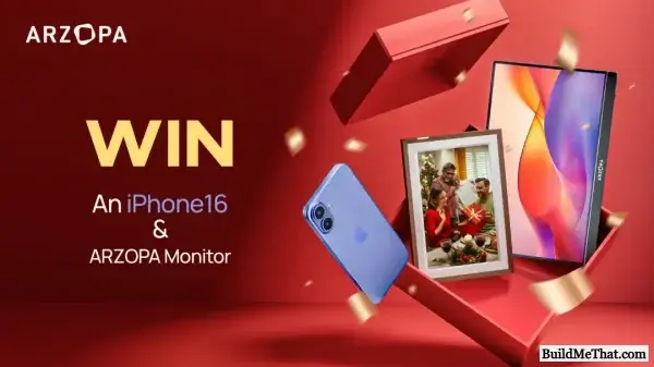 iPhone 16 And Portable Monitor Giveaway By Arzopa (01/13/2025) {WW}