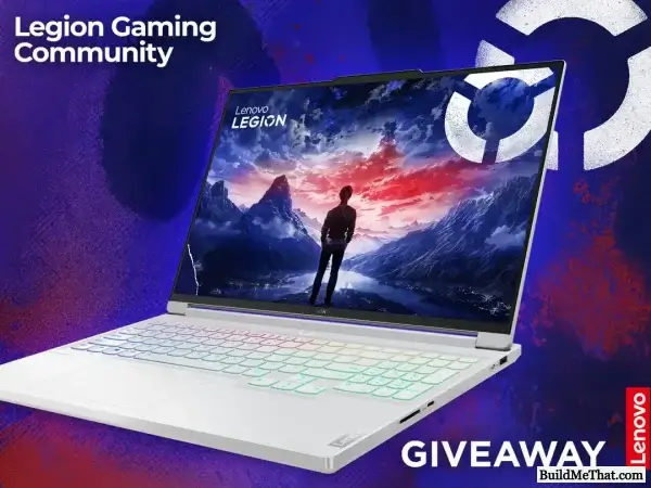 Legion 7i Glacier White Gaming Laptop  Giveaway by Lenovo (01/07/2025)