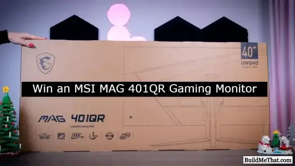 MSI MAG 401QR Gaming Monitor Giveaway By MSI x Techtesters (01/04/2025)
