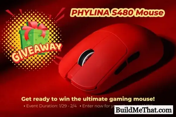 PHYLINA S480 Gaming Mouse Giveaway