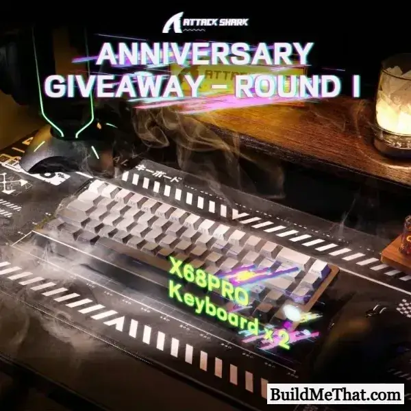 ATTACK SHARK X68PRO KEYBOARD Giveaway