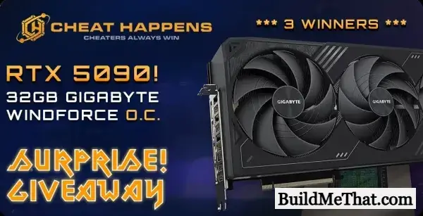 Gigabyte RTX 5090 Giveaway