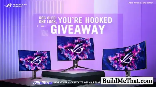 ROG OLED Monitor Giveaway By Asus