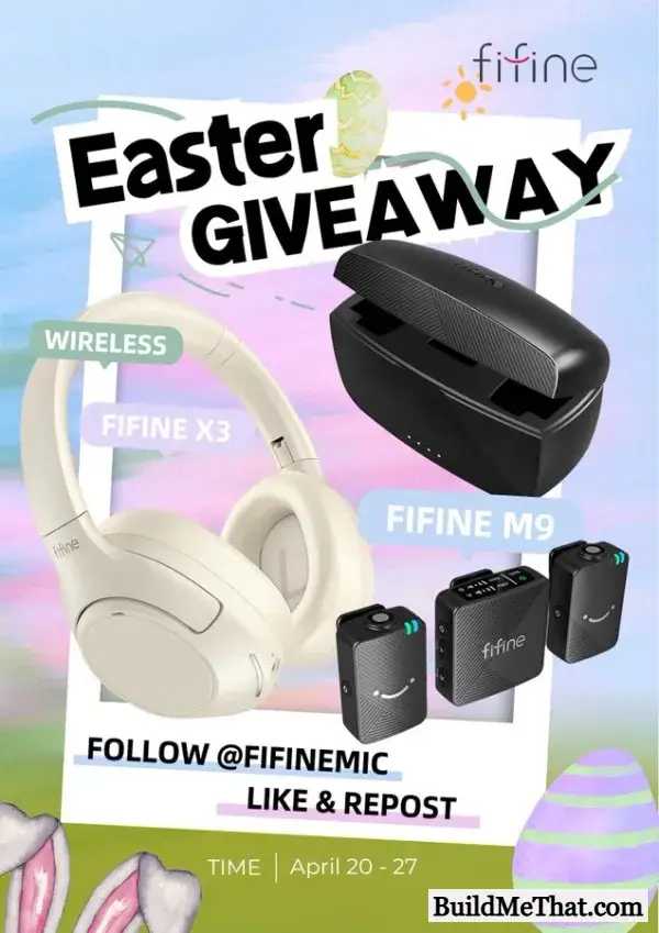 Win A Wireless Headphone And Mic By FIFINEMICROPHONE