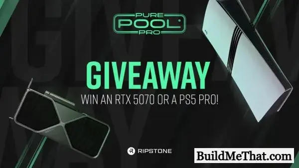 Win RTX 5070 Or PS5 Pro By Pure Pool Pro