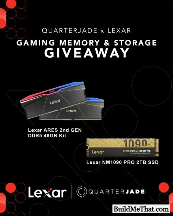 Lexar Gaming Memory And Storage Giveaway