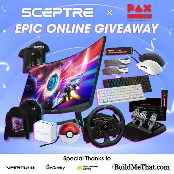 SCEPTRE x PAX East 2025 Giveaway