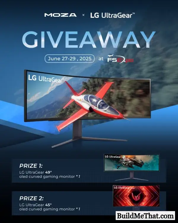 LG UltraGear OLED Gaming Monitor Giveaway