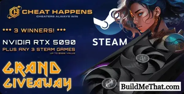 AORUS RTX 5090 Giveaway By Cheat Happens