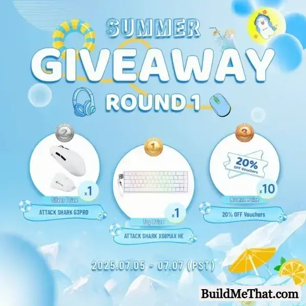 Attack Shark Keyboard and Mouse Giveaway