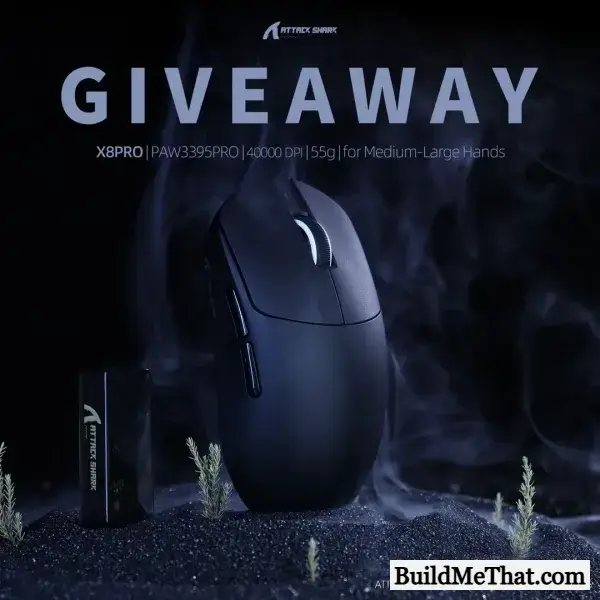 ATTACK SHARK X8PRO MOUSE Giveaway