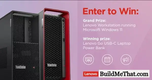 Lenovo Workstation And Laptop Power Bank Giveaway