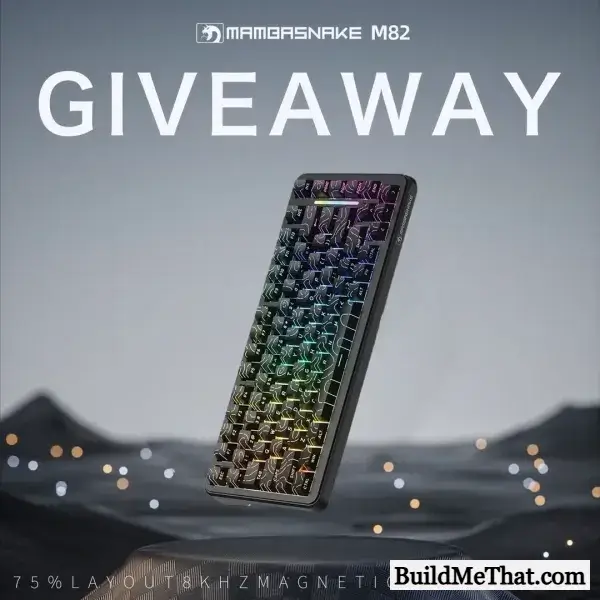 MAMBASNAKE M82 HE KEYBOARD Giveaway MAMBASNAKE M82 HE KEYBOARD Giveaway