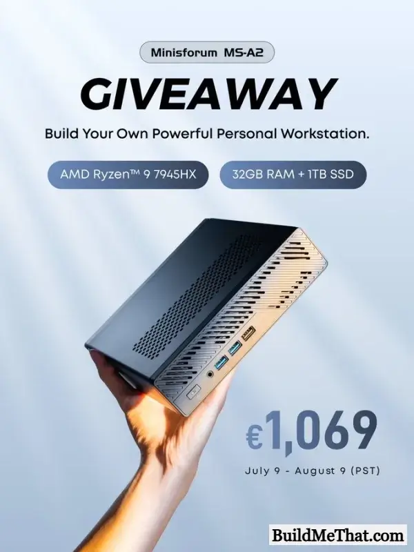 Minisforum MS A2 Giveaway