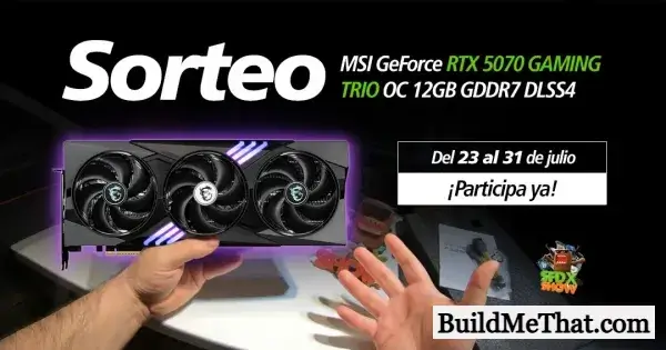MSI RTX 5070 Trio Giveaway