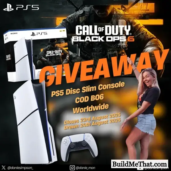 PS5 COD Giveaway By Danie
