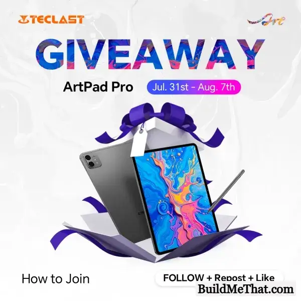 Win a ArtPad Pro Tablet
