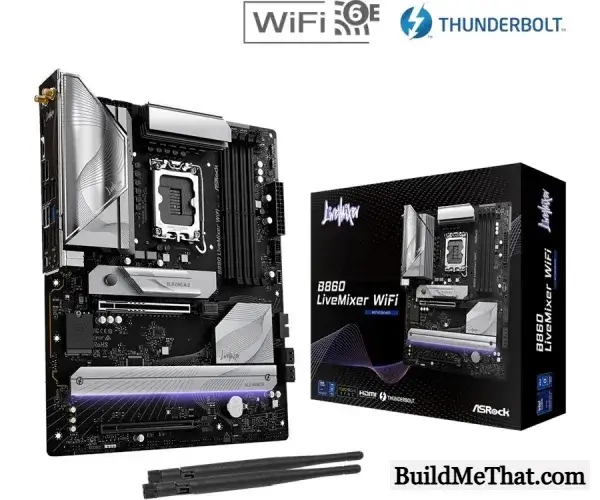 ASRock B860 LiveMixer WiFi Motherboard Giveaway