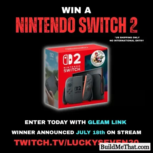 Win a Nintendo Switch 2 From LuckySevenPlays