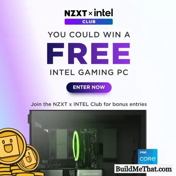 Win a NZXT x Intel Gaming PC