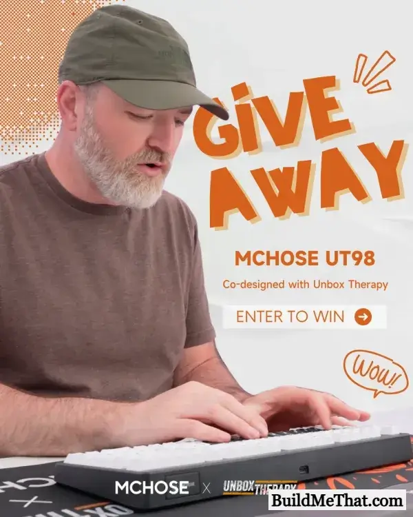 Win Free Unbox Therapy UT98 Keyboard Giveaway