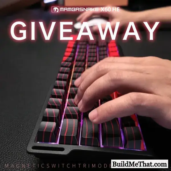 X60 HE KEYBOARD Giveaway By MAMBASNAKE