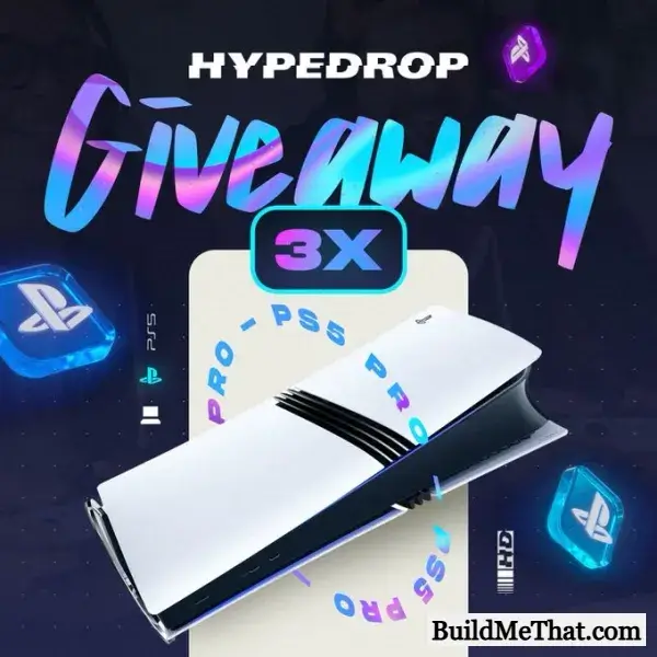 3 PS5 Giveaway From HypeDrop