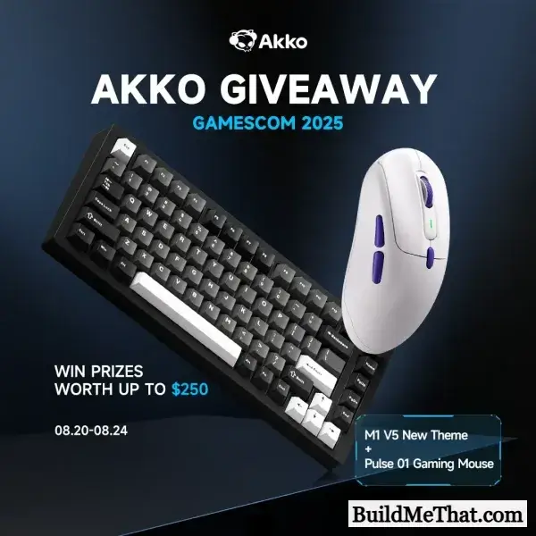 Akko 2025 Gamescom Keyboard And Mouse Giveaway