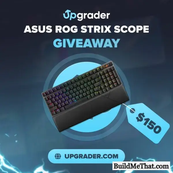 Asus ROG Strix Scope Keyboard Giveaway
