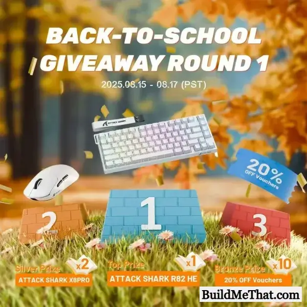 ATTACK SHARK Back to School Giveaway