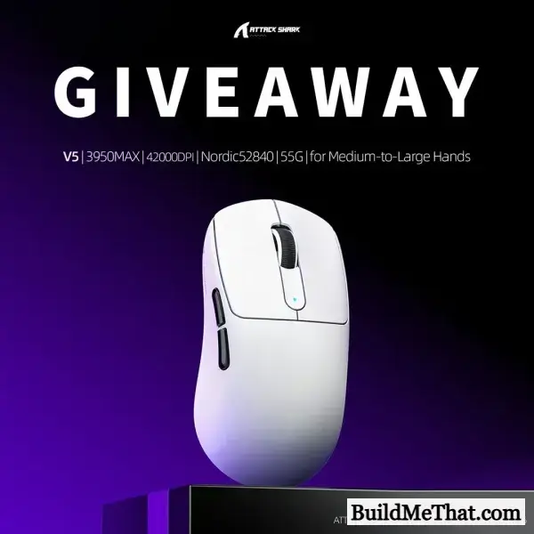ATTACK SHARK V5 MOUSE Giveaway