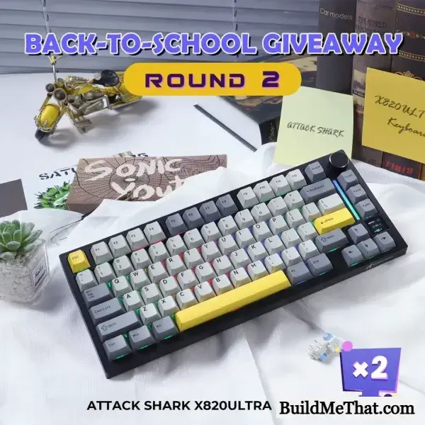 Attack Shark X820ULTRA KEYBOARD Giveaway