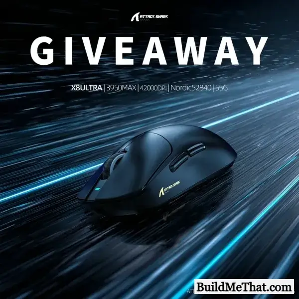 ATTACK SHARK X8ULTRA MOUSE Giveaway Week 33 of 2025