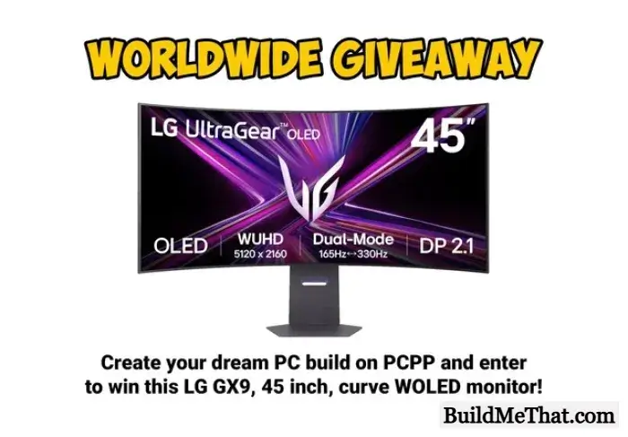 LG UltraGear GX9 Monitor Worldwide Giveaway