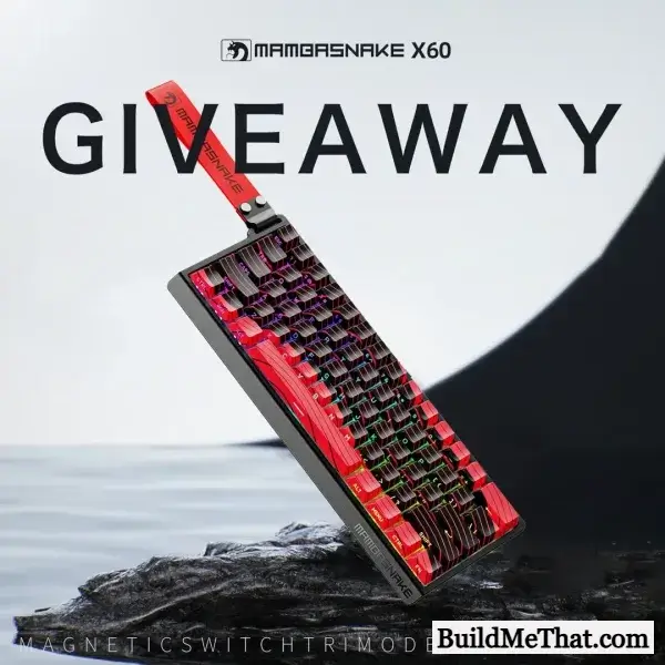 MAMBASNAKE X60 HE KEYBOARD Giveaway