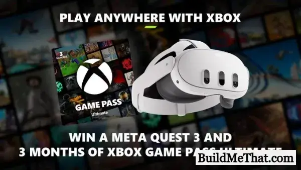 Meta Quest 3 Giveaway By Xbox
