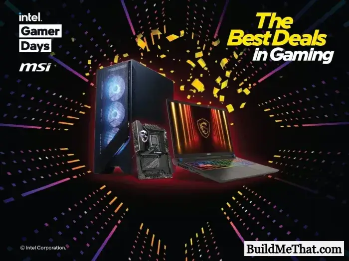 MSI Intel Gamer Days 2025 Giveaway