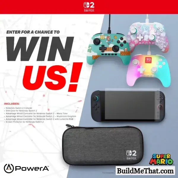 NINTENDO SWITCH 2 GIVEAWAY By POWERA