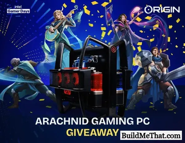 ORIGIN PC ARACHNID Gaming PC Giveaway