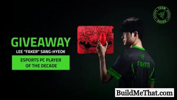Razer Faker Limited Edition Bundle Giveaway From Team RAZER