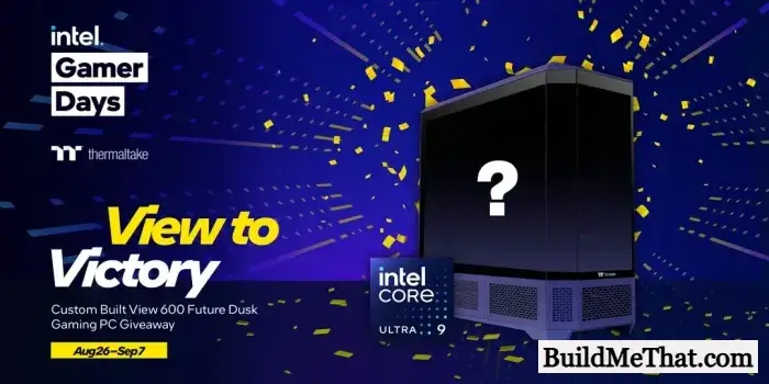 Thermaltake x Intel Gamer Days RTX 5080 Gaming PC Giveaway