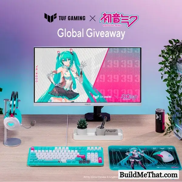 TUF Gaming xHatsuneMiku Global Giveaway