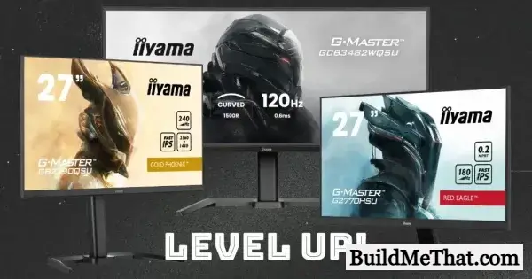 Win 1 of 3 G Master Gaming Monitors