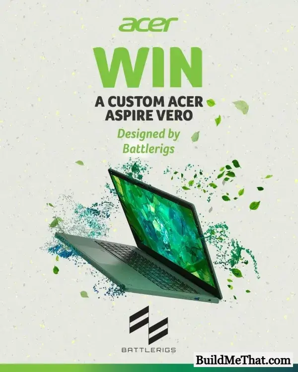 Win A Custom Acer Aspire Vero From Battlerigs