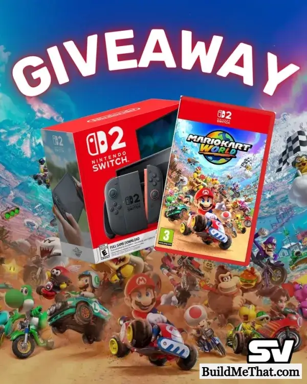 Win a Nintendo Switch 2 And Mario Kart World Bundle By Shopville