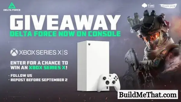 Win a XBOX Series X From Delta Force Game